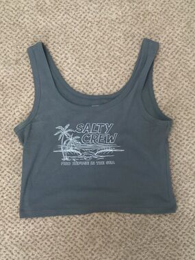 Salty Crew women’s Dark Teal Surf tank Top